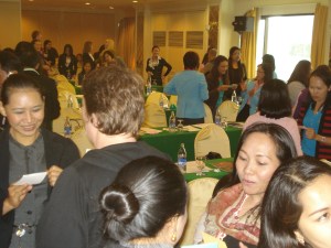 Jigsaw activities invite students to work together to find information.